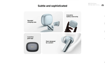 Xiaomi Redmi Buds 8 Pro Bluetooth 5.4 Wireless Earbuds – 55dB Active Noise Cancelling Earbuds with LDAC Audio, 35H Battery Life & AI Call Noise Reduction