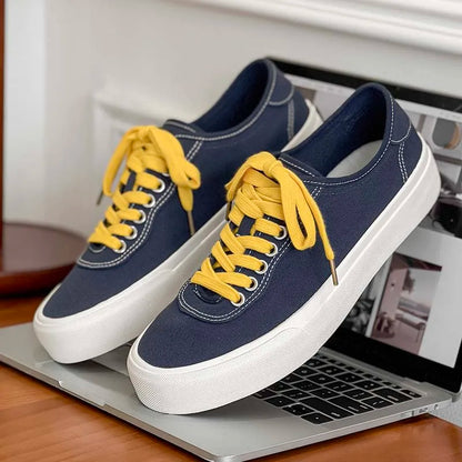 Oferta destacada: zapatos deportivos casuales para hombre, calzado de skate muy vendido para hombre, zapatillas de moda para uso diario y zapatos planos de lona para caminar