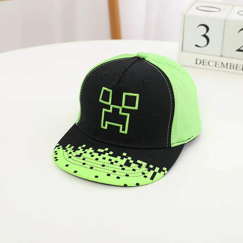 Cyberpunk Game Totem of Undying Hat Cosplay Unisex Pixel BlockBaseball Cap Sun Hat Outdoor Accessories