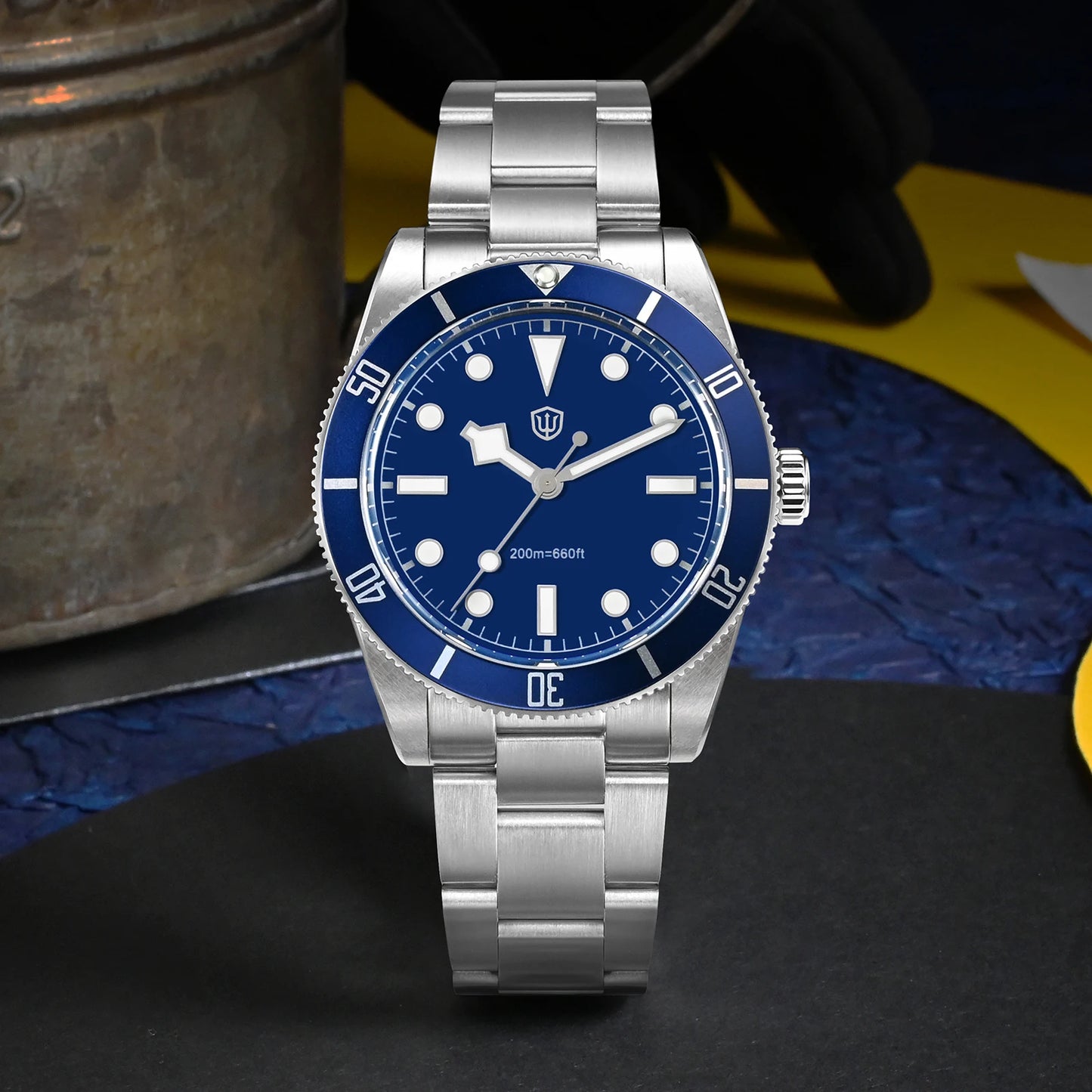 Watchdives WD7922 BB54 Quartz Watches VH31 20Bar Waterproof Luminous Sapphire Crystal Ar 37Mm Fashion Stainless Dive Wrist Watch