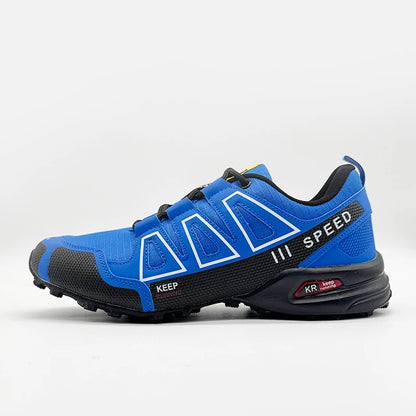 2025 New Men Hiking Shoes Outdoor Waterproof Sports Shoes Comfortable Leather Hiking Training Boots Large Size Tactical Shoe Men