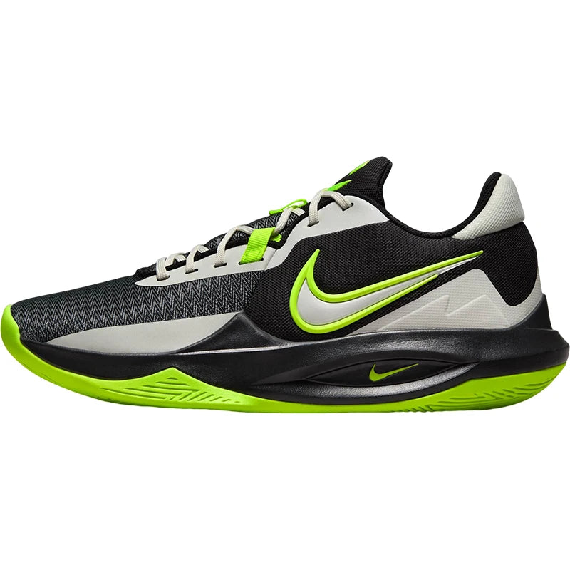 Nike Official Authentic PRECISION VI Men's Cushioning Low-Cut Basketball Shoes DD9535-009