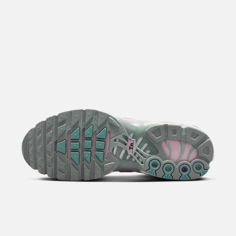 Nike Claw Print Limited Edition Full-Length Air Cushion Cushioning Training Women's Running Shoes New Air Max Plus High Grip Comfortable Fitness Sports Running Shoes Pink Series Fresh and Eye-Catching Fashionable Shopping Cas
