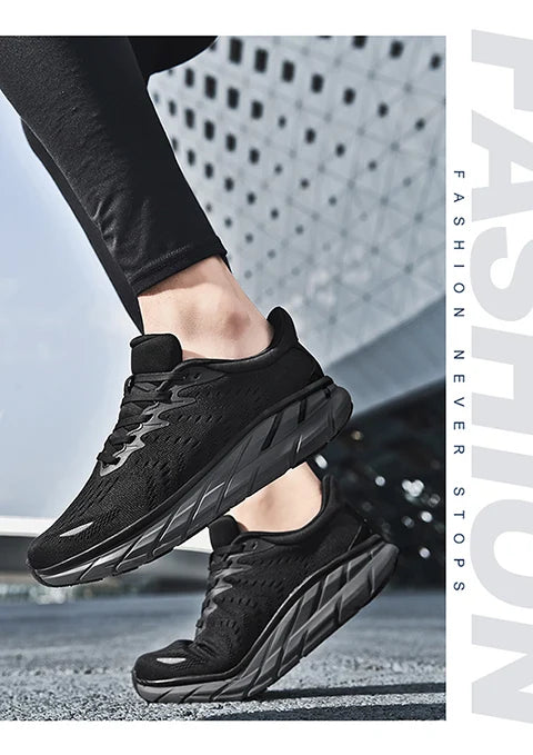 Pantofi de alergare pentru bărbați, cu amortizare, la modă, pentru sporturi în aer liber, adidași de jogging, design clasic, mărimi mari 39-46, pantofi pentru bărbați