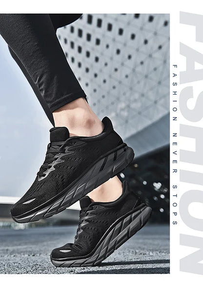 Pantofi de alergare pentru bărbați, cu amortizare, la modă, pentru sporturi în aer liber, adidași de jogging, design clasic, mărimi mari 39-46, pantofi pentru bărbați