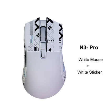 Motospeed Darmoshark N3 Pro Bluetooth vezeték nélküli gamer egér, dupla 8K, hárommódú, újratölthető, PAW3395, 64g, ergonomikus gamer egér