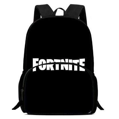 Classic Game Fortnite Kids Backpacks for Boys and Girls, Student Birthday Gift, Child School Bags with Large Capacity, Durable Camping Rucksack