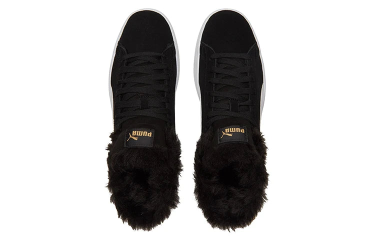 Baskets mi-hautes Puma Smash V2, chaleur, absorption des chocs, durabilité, noires 385005-01