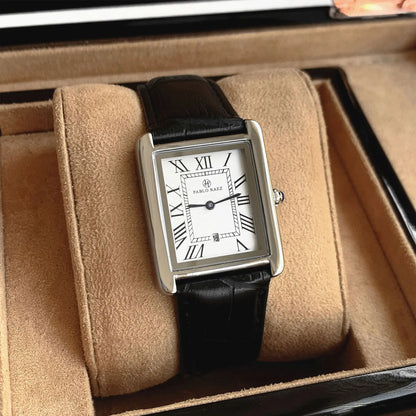 UTHAI Men Watch Business Light Luxury Brand Square Classical Calendar Waterproof Belt Male Fashion Quartz Clock Watches Gift