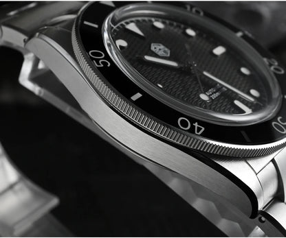 San Martin Official 39mm Guilloche MOP Dial Miyota 90S5 Sport Watch Automatic Mechanical Sapphire Bezel 20 ATM Luminous SN0151