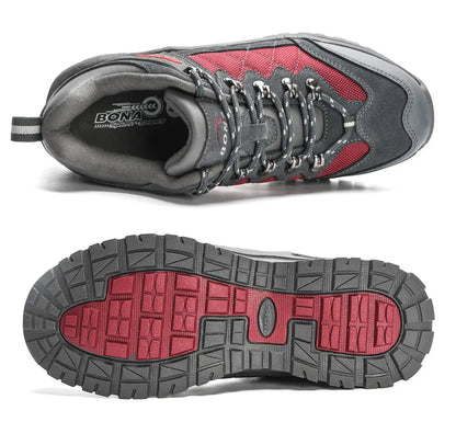 BONA New Designers túracipő, trekking cipő, férfi cipő, férfi túra- és sétálócipő, Mansculino horgász-, kemping- és futócipő