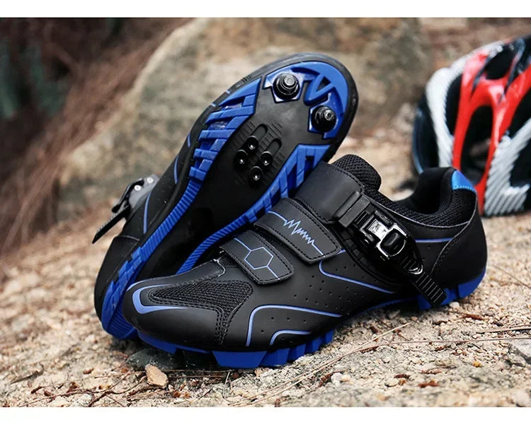 Scarpe da ciclismo unisex con suola rigida – Scarpe da bici da strada 4-Season con pedali a sgancio rapido, ideali per la MTB e gli sport all’aria aperta