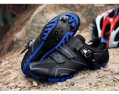Scarpe da ciclismo unisex con suola rigida – Scarpe da bici da strada 4-Season con pedali a sgancio rapido, ideali per la MTB e gli sport all’aria aperta