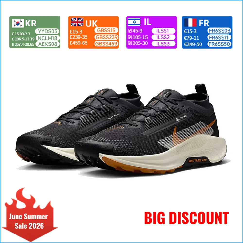 Nike PEGASUS TRAIL 5 Męskie buty do biegania – swobodne, uniwersalne, antypoślizgowe, wytrzymałe i wygodne buty do biegania FQ0908-007