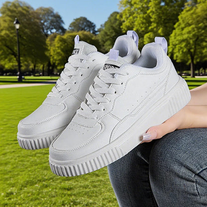 Chaussures décontractées pour femmes, respirantes, plates, baskets blanches, chaussures de sport pour femmes, chaussures de course, de marche en plein air pour hommes