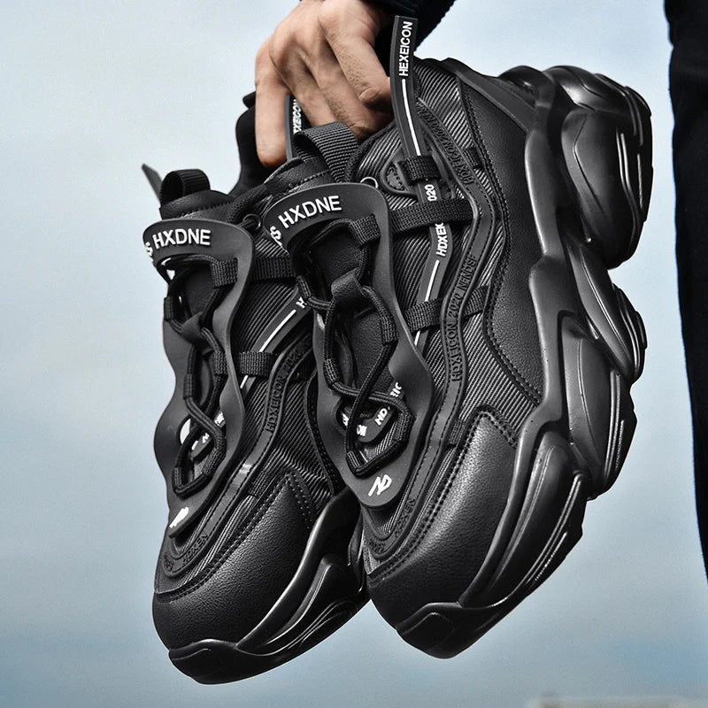 chaussure homme Baskets de luxe pour hommes, chaussures de course respirantes et décontractées, mocassins à la mode