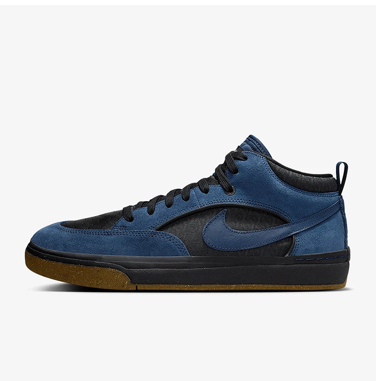 Zapatillas retro informales de skate Nike SB React Leo originales para hombre y mujer DX4361-401