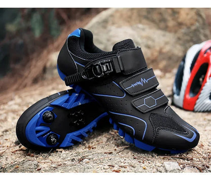 Scarpe da ciclismo unisex con suola rigida – Scarpe da bici da strada 4-Season con pedali a sgancio rapido, ideali per la MTB e gli sport all’aria aperta