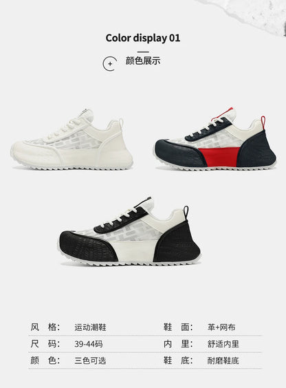 Protección de marca 2026 nuevas zapatillas casuales versátiles de moda deportiva para hombre, ligeras, antideslizantes, transpirables y resistentes al desgaste
