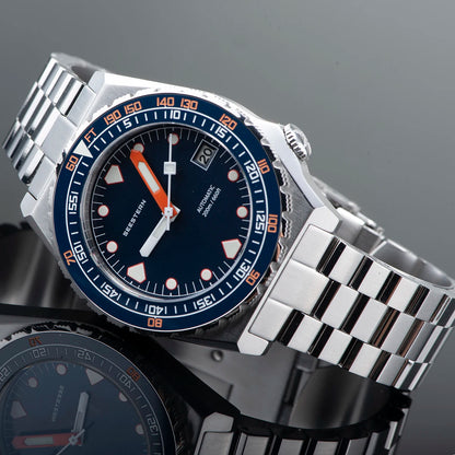 SEESTERN SUB600T Mens Diver Watch Automatic NH35 Movement Ceramic Bezel Lume Mechanical Wristwatches Sapphire Waterproof V3