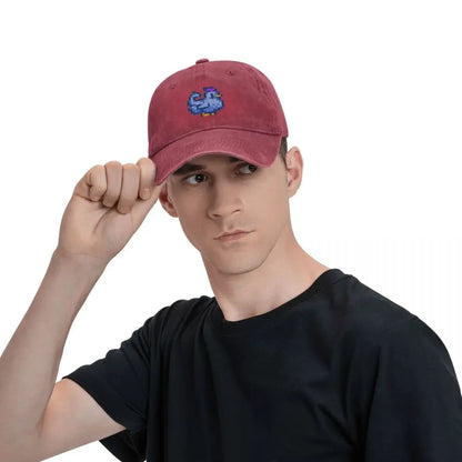 Stardew Valley Blue Chicken Baseball Cap Designer Hat Mountaineering Dropshipping Beach For Girls Men's