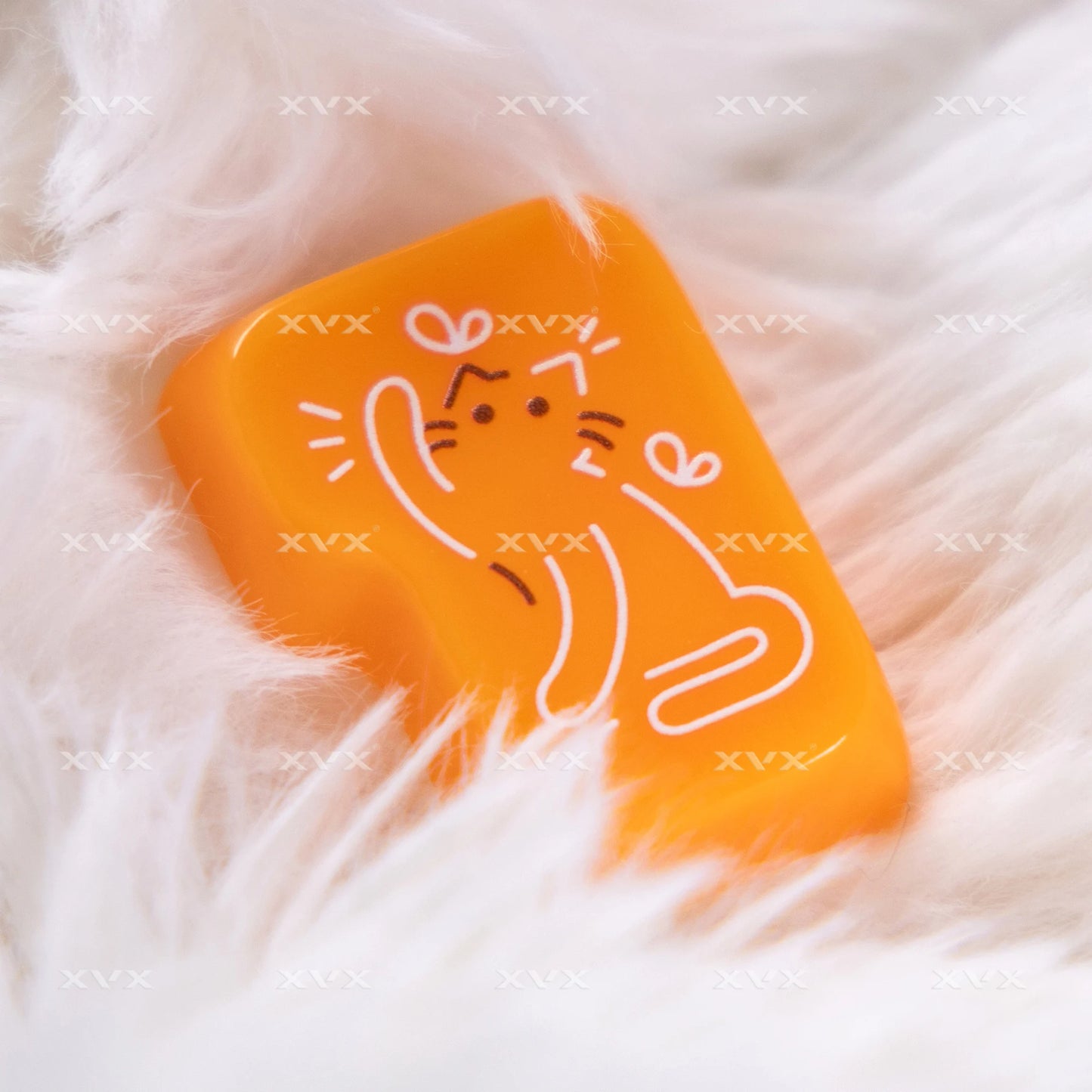 Keycaps XVX 148 Teclas Tema Gato Perfil MAO Keycap Coreana Brilhante e Fofa para Teclado 61 64 68 78 87 96 98 104 108