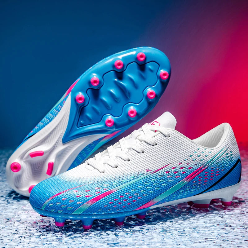 Nouvelles chaussures de football pour hommes, crampons antidérapants, baskets d'entraînement pour adultes, chaussures de football de haute qualité, baskets unisexes pour garçons, livraison directe