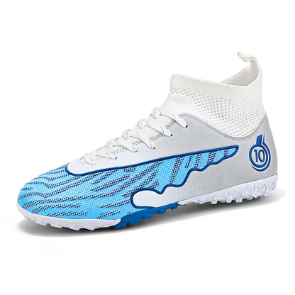 Chaussures de football professionnelles pour hommes, crampons durables pour terrain en herbe extérieur