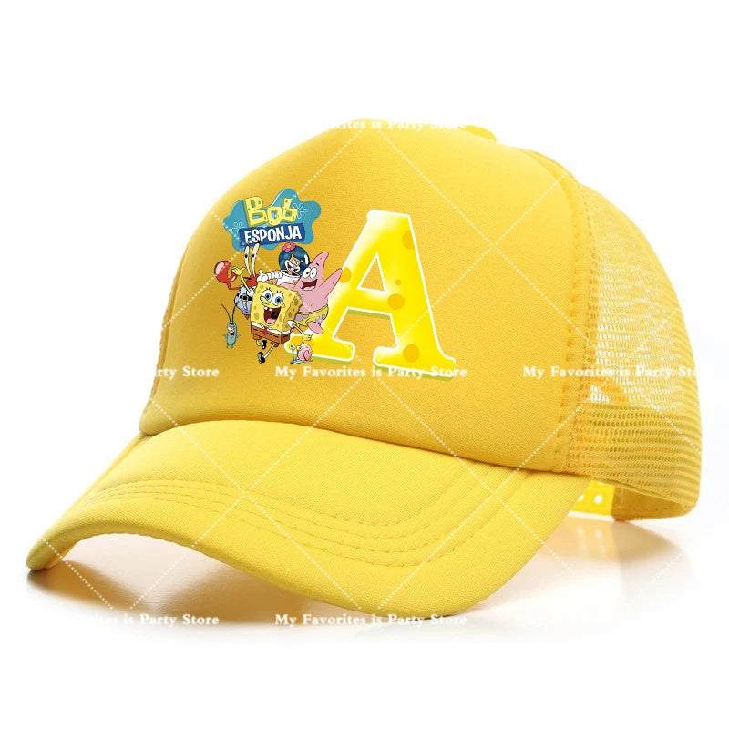 Czapki z daszkiem SpongeBob SquarePants – zabawne postacie z kreskówek i anime, czapki przeciwsłoneczne dla rodziców i dzieci, czapki w stylu kawaii z daszkiem, modne i urocze czapki outdoorowe