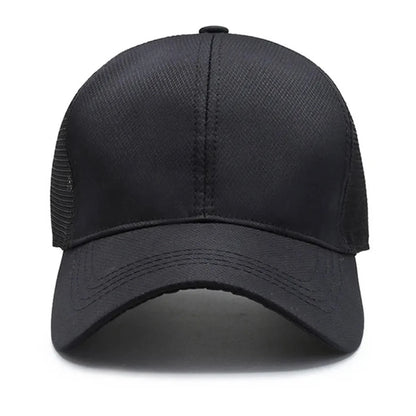 Unisex Solid Color Baseball Net Caps Spring and Summer Outdoor Adjustable Casual Hats Sunscreen Hat Sports Cap