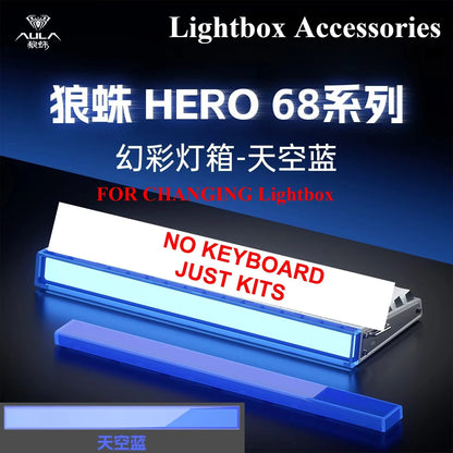 Nuovo AULA HERO 68HE/ULTRA Kit adesivi per tastiera gaming con switch magnetici e accessori per tastiera meccanica cablata custom e-sport