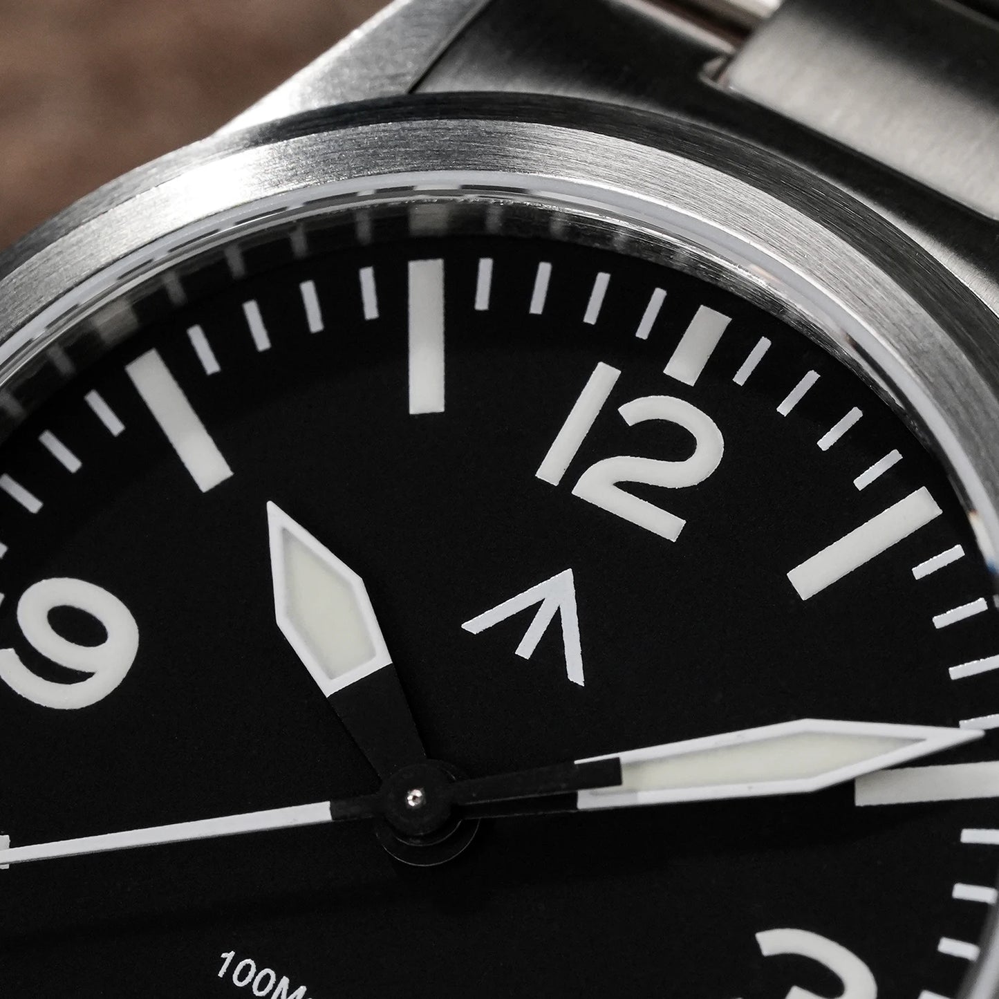 MILITADO ML18 36mm  Watch VH31 Sweep second Quartz Movement 316L Steel Sapphire BGW9 Lume 100M Waterproof Men's Wristwatch