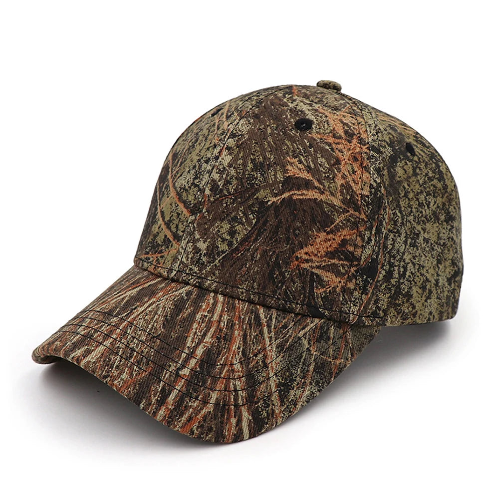 Camouflage Men Women Baseball Cap Outdoor Sports Jungle Hunting Sun Hat High Quality Unisex Cotton Tactical Hats Gorras MZ0438