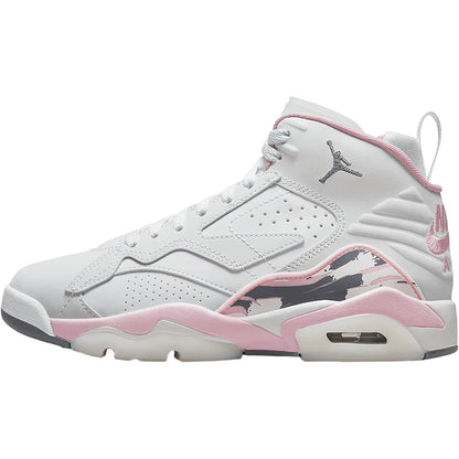 Sapatilhas de basquetebol Nike genuínas JORDAN para mulher, de cano alto, almofadadas, resistentes ao desgaste e práticas FB9019-106