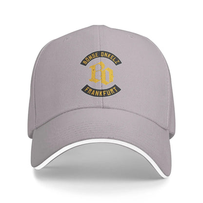 Golden BO Bohse onkelz Germany Band Hiking Baseball Caps Male  Unisex Peaked Cap Female Pool Party Coquette Hat
