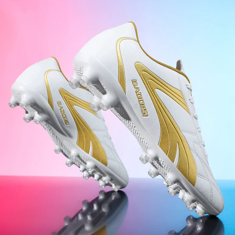 Chaussures de Football respirantes pour hommes, baskets de Futsal ultralégères d'entraînement professionnel, crampons d'herbe unisexes, Sport de Match