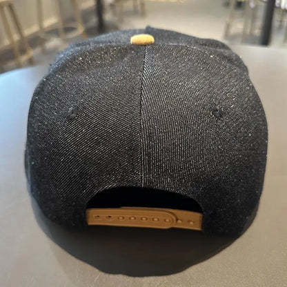 H Hip Hop Baseball Cap Flat Brim Hat Men's and Women's Casual Street Dance Outdoor Couple Visor Hat
