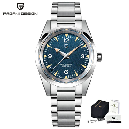 PAGANI DESIGN 2025 New VH31 Casual Men's Quartz Watch Luxury Sapphire Stainless Steel Waterproof 10Bar Luminous C3 reloj hombre