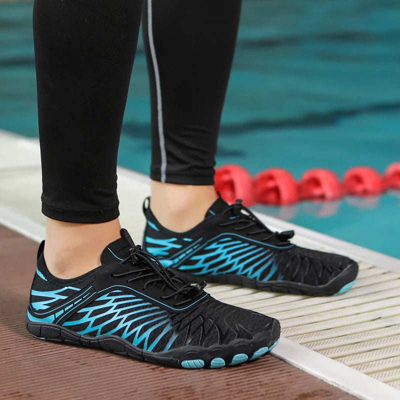 Męskie buty do wody, damskie buty plażowe do chodzenia boso, buty wodne, szybkoschnące buty do pływania, brodzenia i sportów wodnych, buty do wiosłowania, wędkowania i surfowania