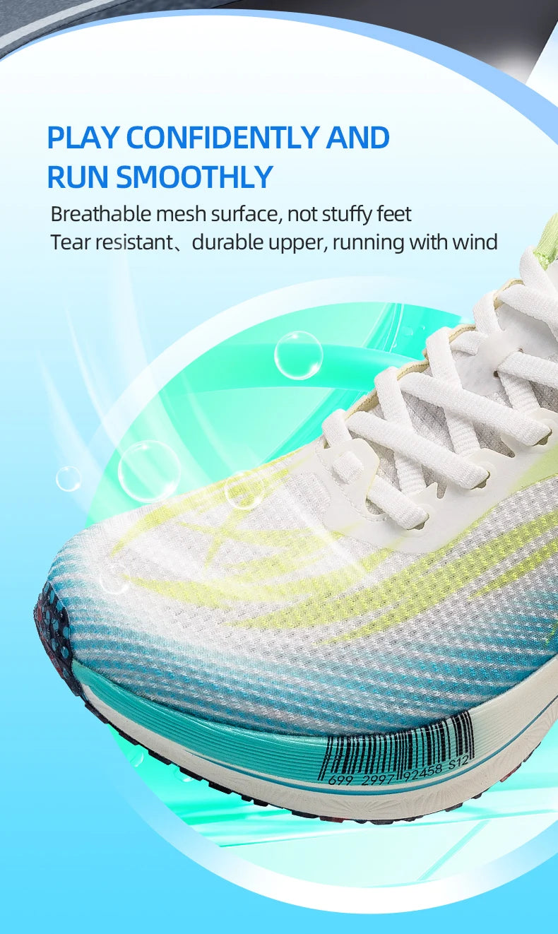 Zapatillas deportivas de running ONEMIX 2025 con placa de carbono para hombre y mujer, transpirables, amortiguadas, antideslizantes, PB, ligeras y con efecto rebote