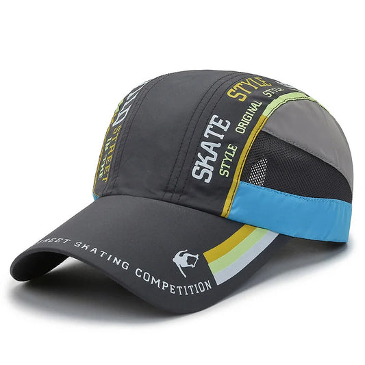 New Summer Quick Drying Thin Breathable Baseball Cap Men Women Sport Outdoor Hiking Climbing Cycling Fishing Run Hat Bone