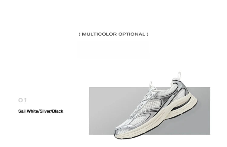 Xtep Y2K Casual Sneakers For Men Winter 2026 Comfortable Retro Lightweight Running Sports Shoes For Couples 874219320004