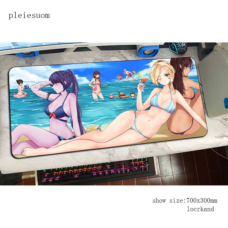 Overwatch podloga za miš s HD printom, gaming podloga za miš, igra, 900x400x3mm, podloga za miš za gamere, računalni stol, najpovoljnija podloga, notebook mousemat, PC