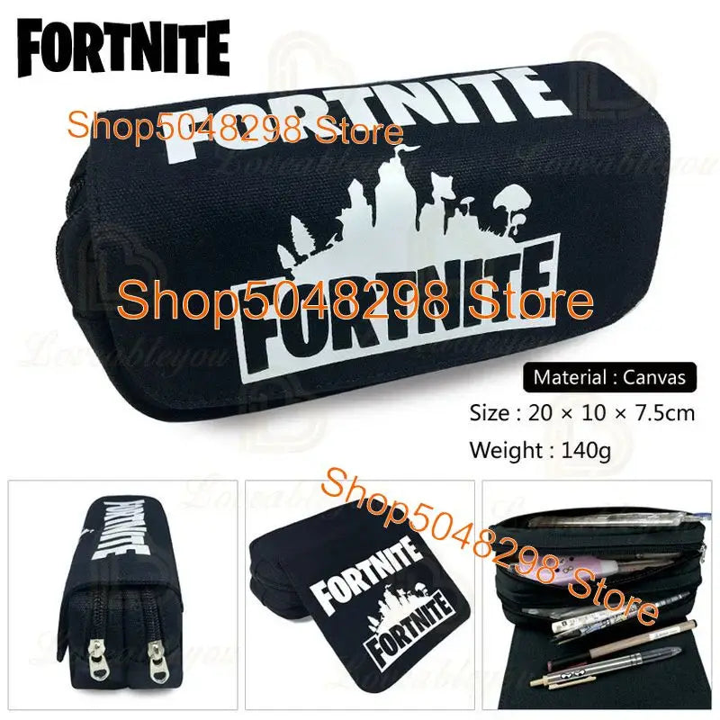 Hot game Fortnited 3PCS Backpack Set Teenager Student Travel Bag Fortress Night 3D School Knapsack Popular Games Rucksacks