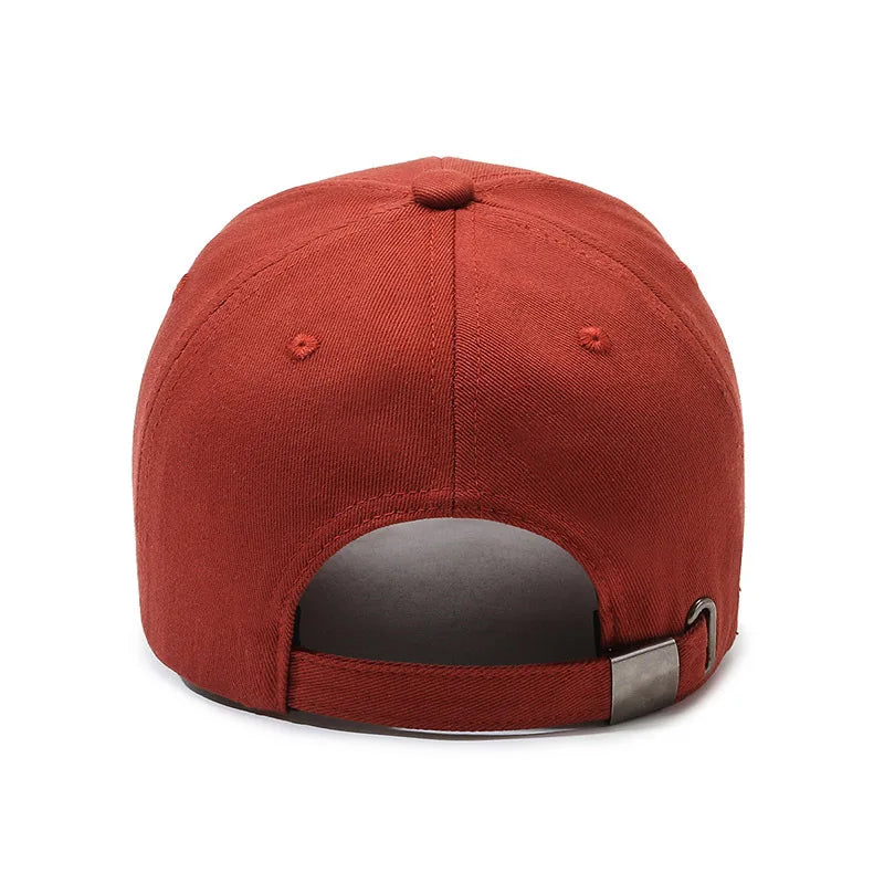FS Stylish Orange Baseball Cap For Men Women Brand Designer Hats Small Letter Hip Hop Caps Street Trucker Hat Casquette Homme