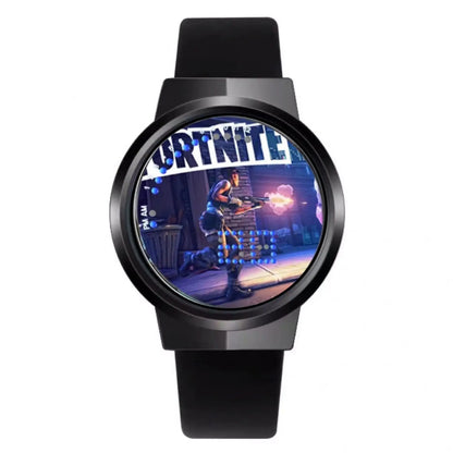Fortnite Watch Cute Fashion  Cartoon Personalized Kawaii Touch Night Light LED Student Electronic Watch Gift for Friends