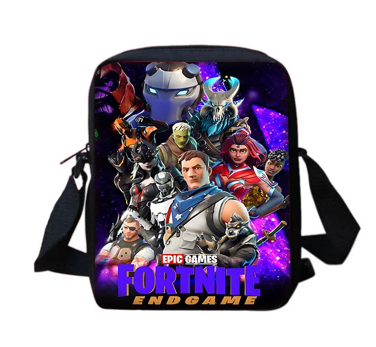 Hot Game Design Child Backpacks Shoulder Bag Pencil Case F-FortniteS Pupil Large Capacity School Bags for Boys Girls Best Gift