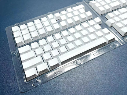 Set di keycap retroilluminati con incisione laterale da 131 tasti per tastiera meccanica con switch Cherry MX, profilo OEM, ABS, keycap personalizzati DIY