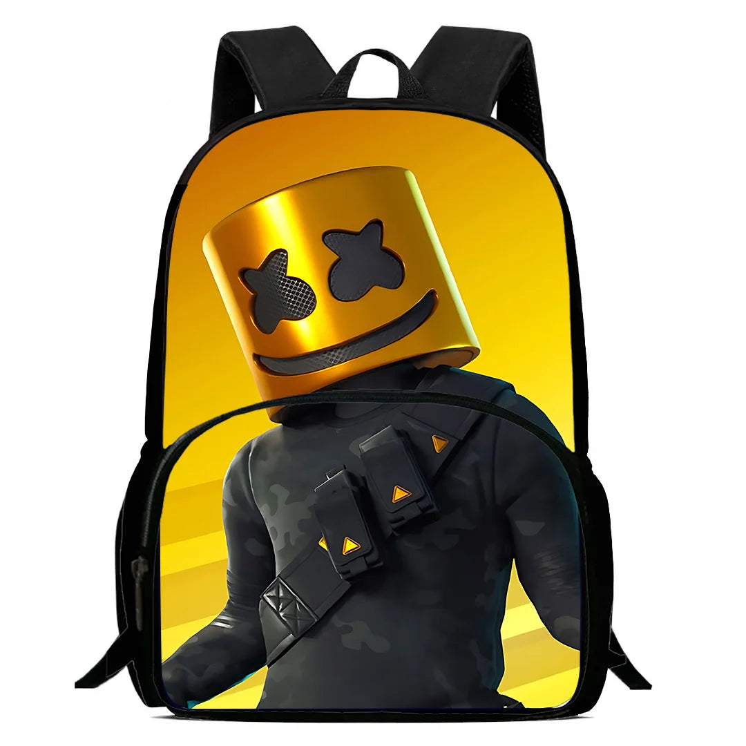 Classic Game Fortnites Kids Backpacks Boys Girls Student Birthday Gift Child School Bags Large Capacity Camping Durable Rucksack