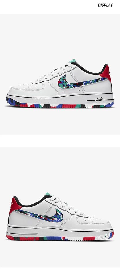 Nike originele AF1 Air Force One seizoensnieuwe lage casual boardschoenen voor dames CU4632-100